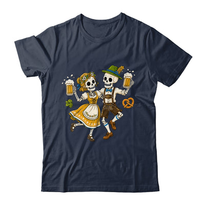 Funny Skeleton Couple Oktoberfest Pretzel Costume Adults Shirt & Hoodie | siriusteestore