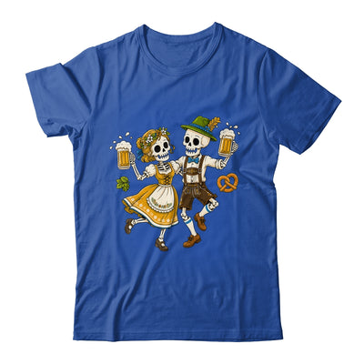 Funny Skeleton Couple Oktoberfest Pretzel Costume Adults Shirt & Hoodie | siriusteestore