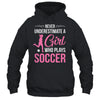 Funny Soccer Art For Girls Youth Teens Soccer Player Shirt & Tank Top | siriusteestore