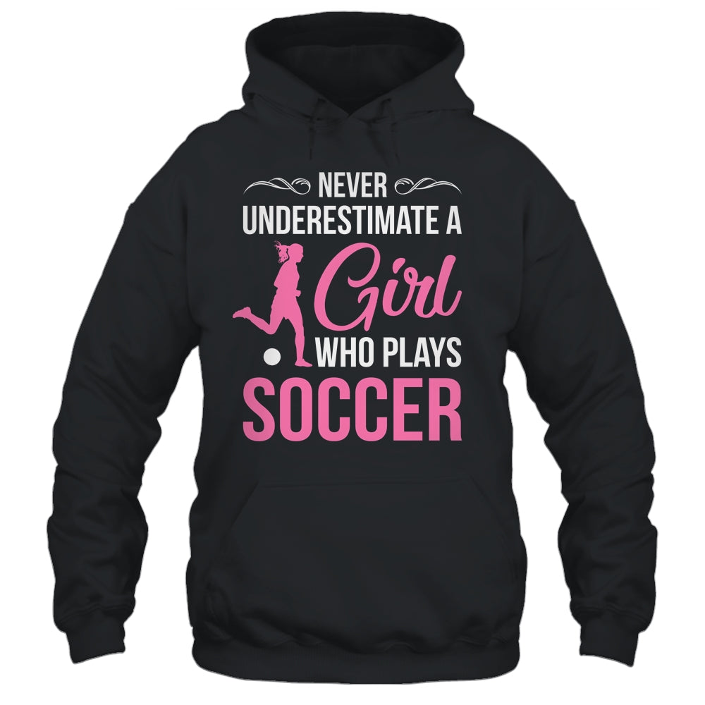 Funny Soccer Art For Girls Youth Teens Soccer Player Shirt & Tank Top | siriusteestore
