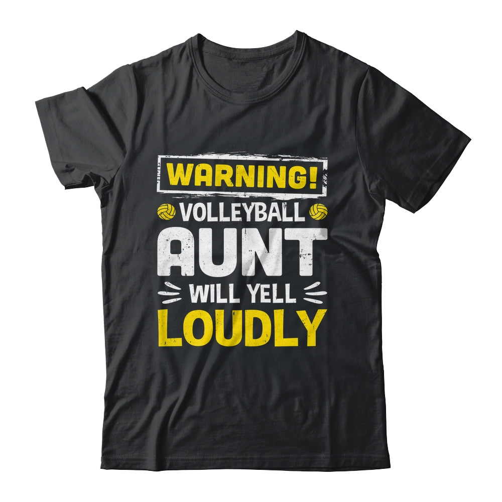 Funny Soccer Aunt Warning Soccer Aunt Will Yell Loudly Shirt & Tank Top | siriusteestore