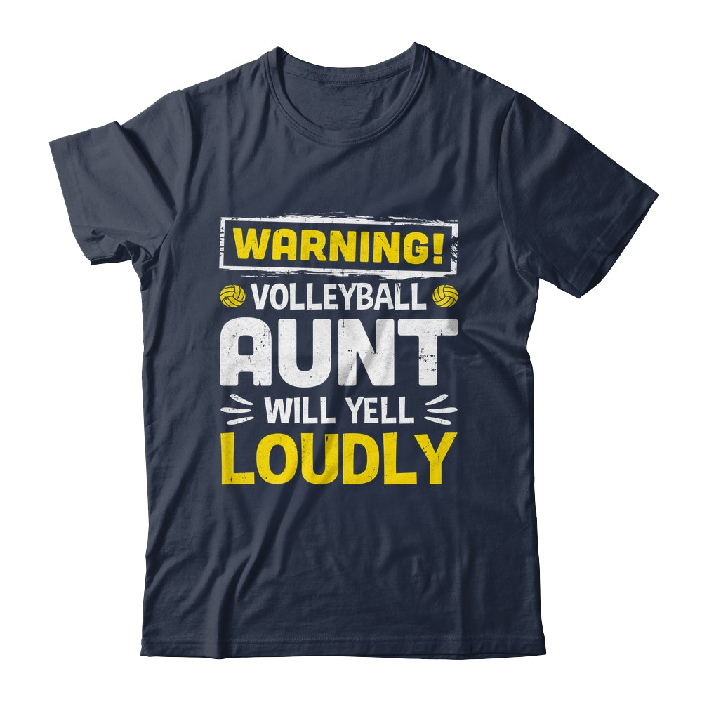 Funny Soccer Aunt Warning Soccer Aunt Will Yell Loudly Shirt & Tank Top | siriusteestore