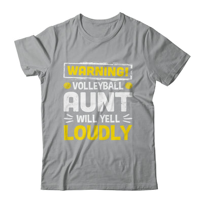 Funny Soccer Aunt Warning Soccer Aunt Will Yell Loudly Shirt & Tank Top | siriusteestore