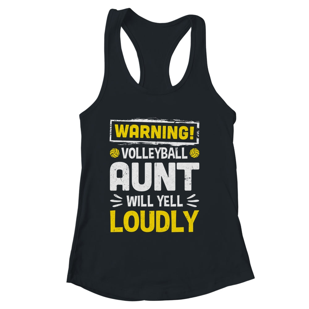 Funny Soccer Aunt Warning Soccer Aunt Will Yell Loudly Shirt & Tank Top | siriusteestore