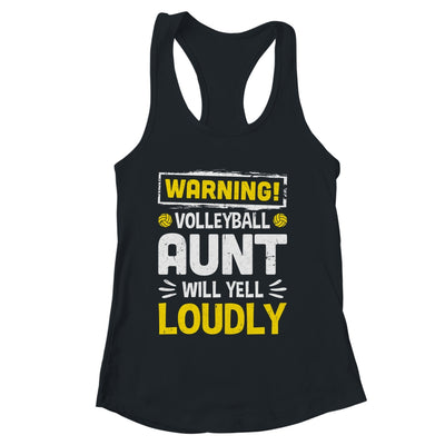 Funny Soccer Aunt Warning Soccer Aunt Will Yell Loudly Shirt & Tank Top | siriusteestore