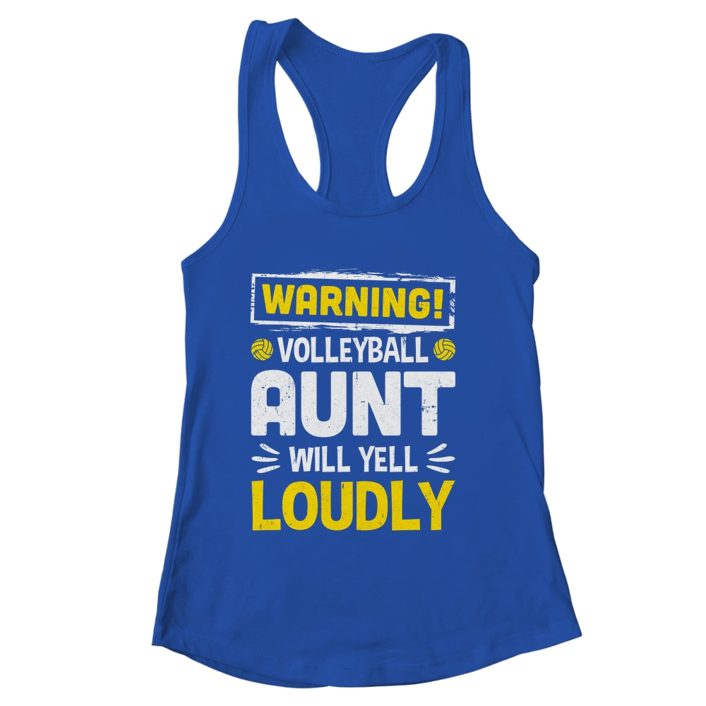 Funny Soccer Aunt Warning Soccer Aunt Will Yell Loudly Shirt & Tank Top | siriusteestore