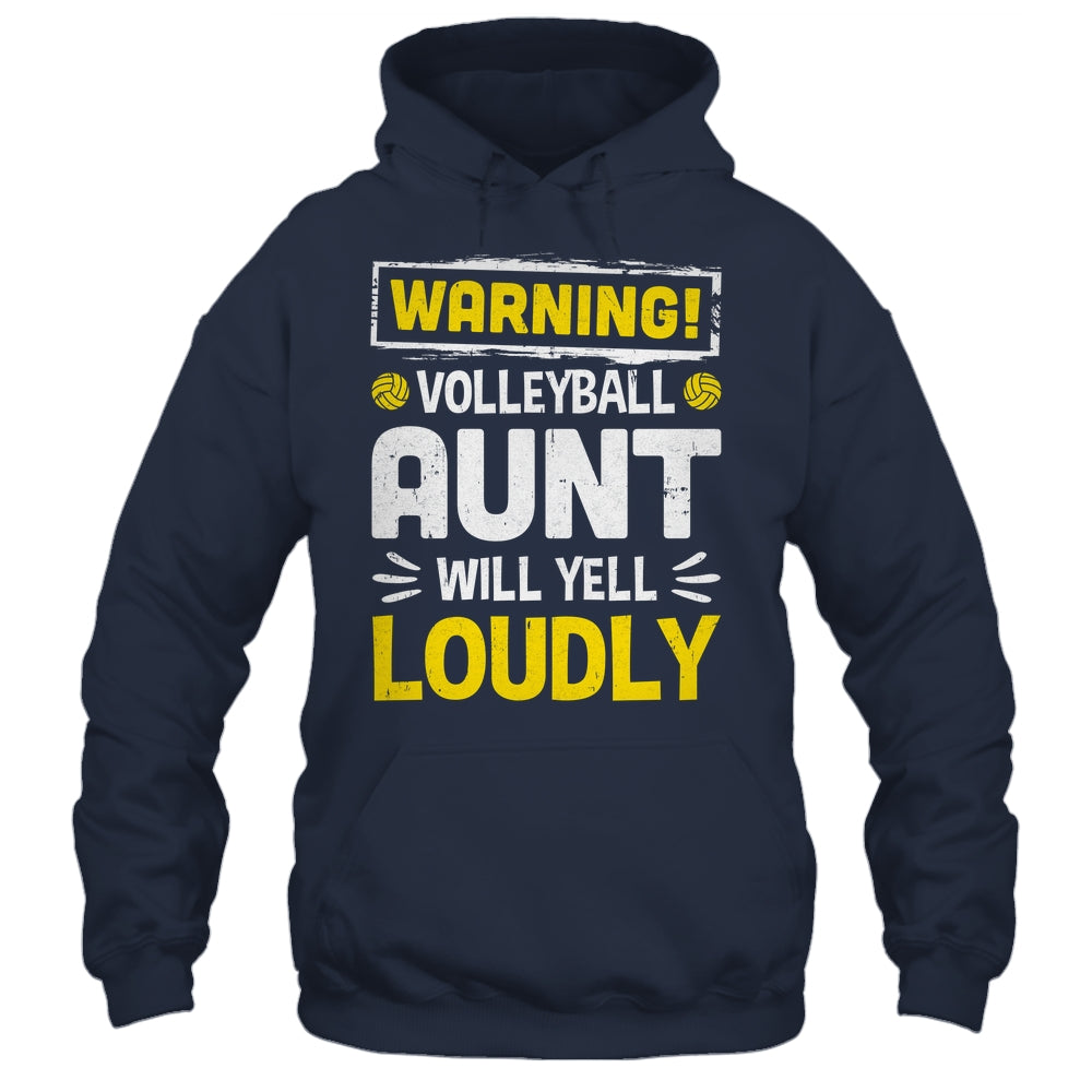 Funny Soccer Aunt Warning Soccer Aunt Will Yell Loudly Shirt & Tank Top | siriusteestore