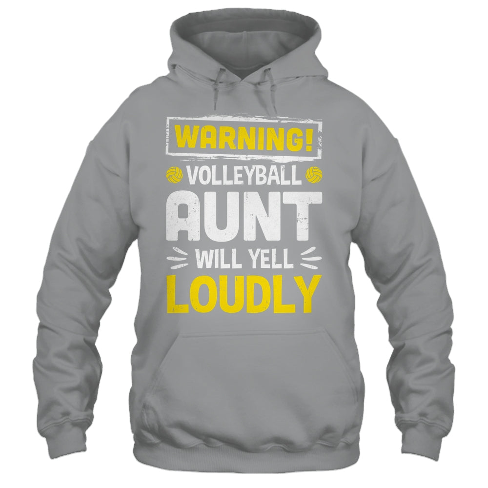 Funny Soccer Aunt Warning Soccer Aunt Will Yell Loudly Shirt & Tank Top | siriusteestore