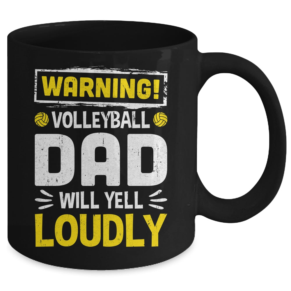 Funny Soccer Dad Warning Soccer Dad Will Yell Loudly Mug | siriusteestore