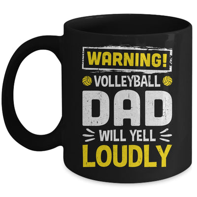 Funny Soccer Dad Warning Soccer Dad Will Yell Loudly Mug | siriusteestore