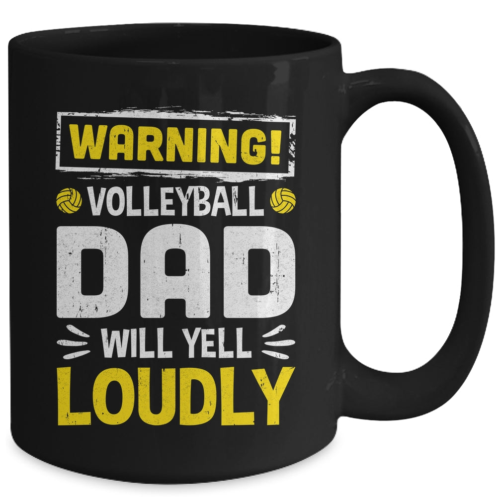 Funny Soccer Dad Warning Soccer Dad Will Yell Loudly Mug | siriusteestore