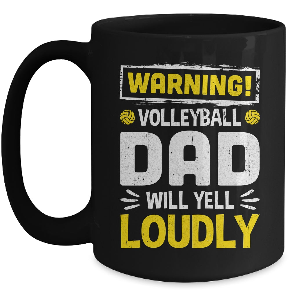 Funny Soccer Dad Warning Soccer Dad Will Yell Loudly Mug | siriusteestore