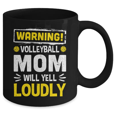 Funny Soccer Mom Warning Soccer Mom Will Yell Loudly Mug | siriusteestore