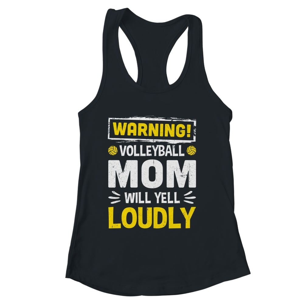 Funny Soccer Mom Warning Soccer Mom Will Yell Loudly Shirt & Tank Top | siriusteestore