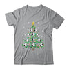 Funny Soccer Player Boy Men Xmas Christmas Tree Lights Shirt & Sweatshirt | siriusteestore