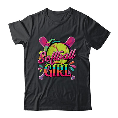 Funny Softball Girl Softball Player Fan Lover Shirt & Tank Top | siriusteestore