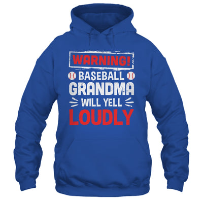 Funny Softball Grandma Warning Softball Will Yell Loudly Shirt & Tank Top | siriusteestore