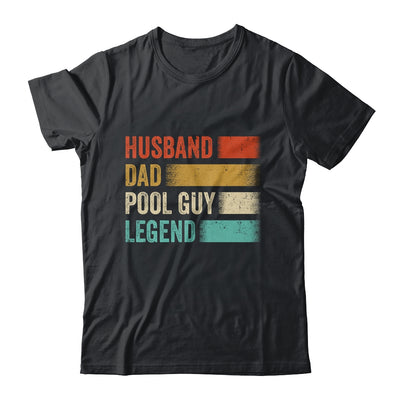 Funny Swimming Husband Dad Pool Guy Legend Vintage Shirt & Hoodie | siriusteestore