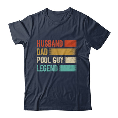 Funny Swimming Husband Dad Pool Guy Legend Vintage Shirt & Hoodie | siriusteestore