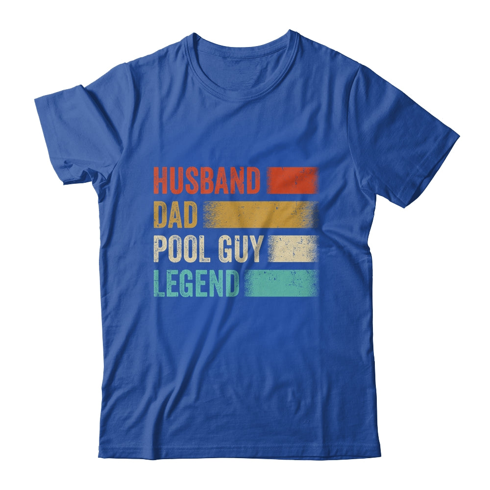 Funny Swimming Husband Dad Pool Guy Legend Vintage Shirt & Hoodie | siriusteestore