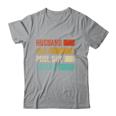 Funny Swimming Husband Dad Pool Guy Legend Vintage Shirt & Hoodie | siriusteestore
