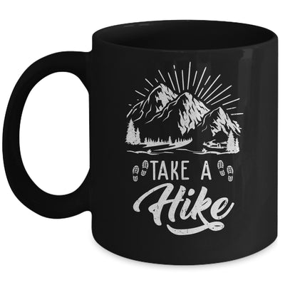 Funny Take A Hike Hiking Nature Hike Hiker Outdoor Mug | siriusteestore