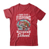 Funny Teen Boys Fishing Forced To Go To School Bass Fish Shirt & Hoodie | siriusteestore