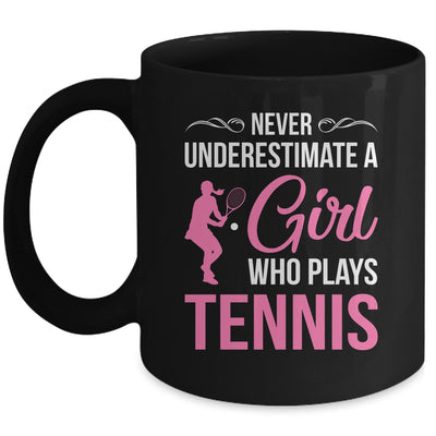 Funny Tennis Art For Girls Youth Teens Tennis Player Mug | siriusteestore
