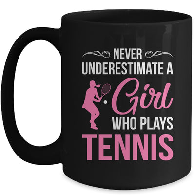 Funny Tennis Art For Girls Youth Teens Tennis Player Mug | siriusteestore