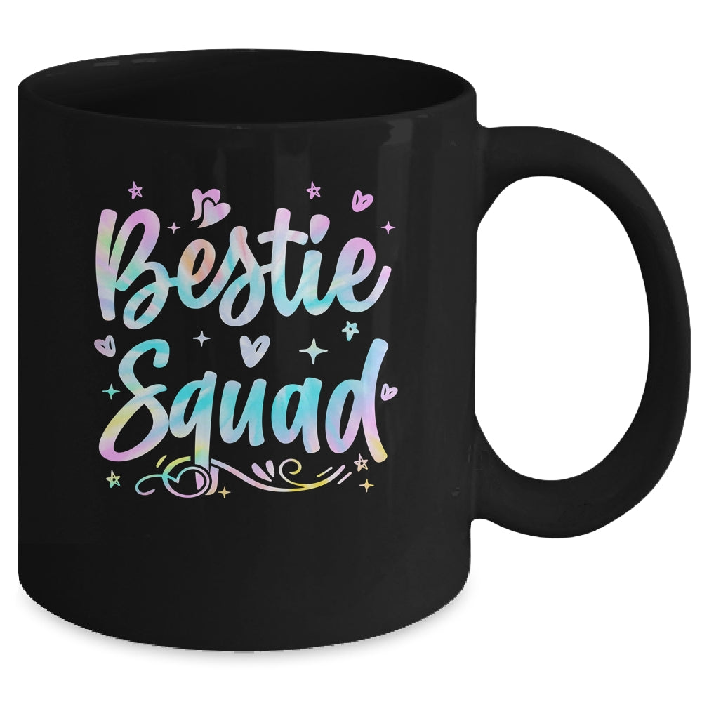 Funny Tie Dye Best Friend Matching Bestie Squad BFF Cute Mug | siriusteestore