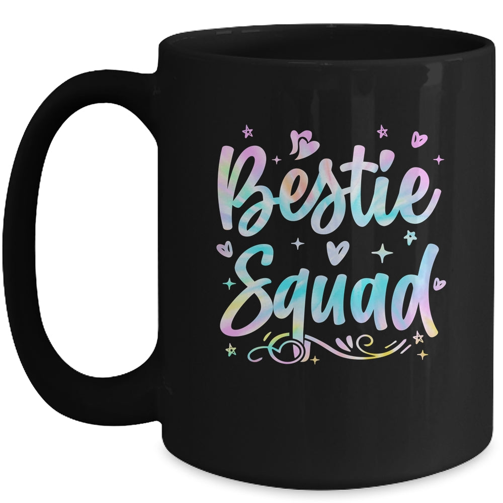 Funny Tie Dye Best Friend Matching Bestie Squad BFF Cute Mug | siriusteestore