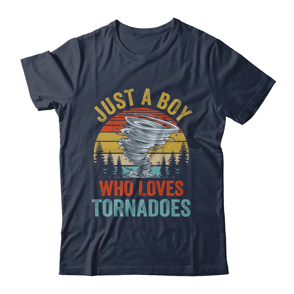 Funny Tornado Storm Chasing Hurricane Design Boys Kids Shirt & Hoodie | siriusteestore