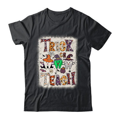 Funny Trick Or Teeth Halloween Dental Hygienist Or Assistant Shirt & Hoodie | siriusteestore