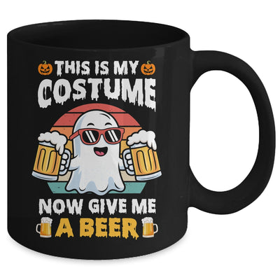 Funny Vintage Boo This Is My Halloween Costumes Adults Mens Mug | siriusteestore