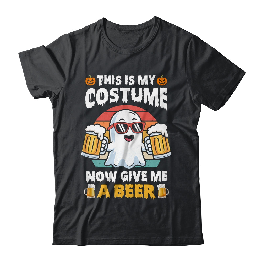 Funny Vintage Boo This Is My Halloween Costumes Adults Mens Shirt & Hoodie | siriusteestore