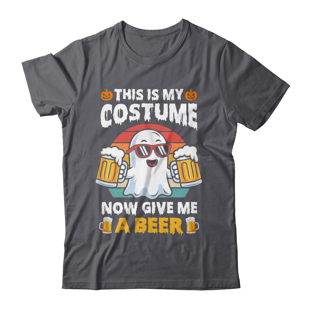 Funny Vintage Boo This Is My Halloween Costumes Adults Mens Shirt & Hoodie | siriusteestore