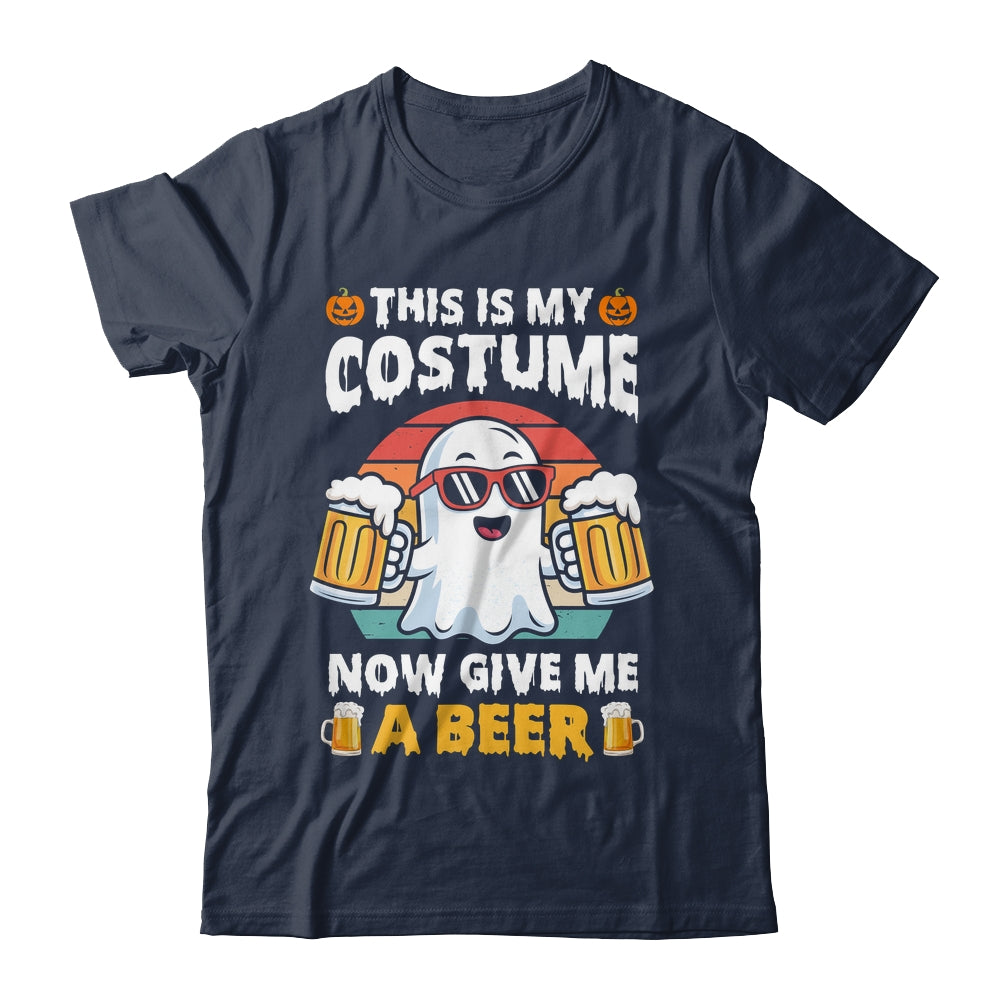 Funny Vintage Boo This Is My Halloween Costumes Adults Mens Shirt & Hoodie | siriusteestore