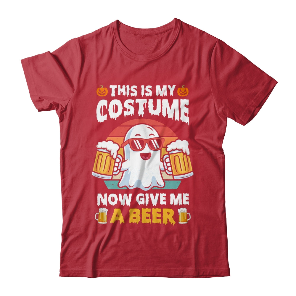 Funny Vintage Boo This Is My Halloween Costumes Adults Mens Shirt & Hoodie | siriusteestore