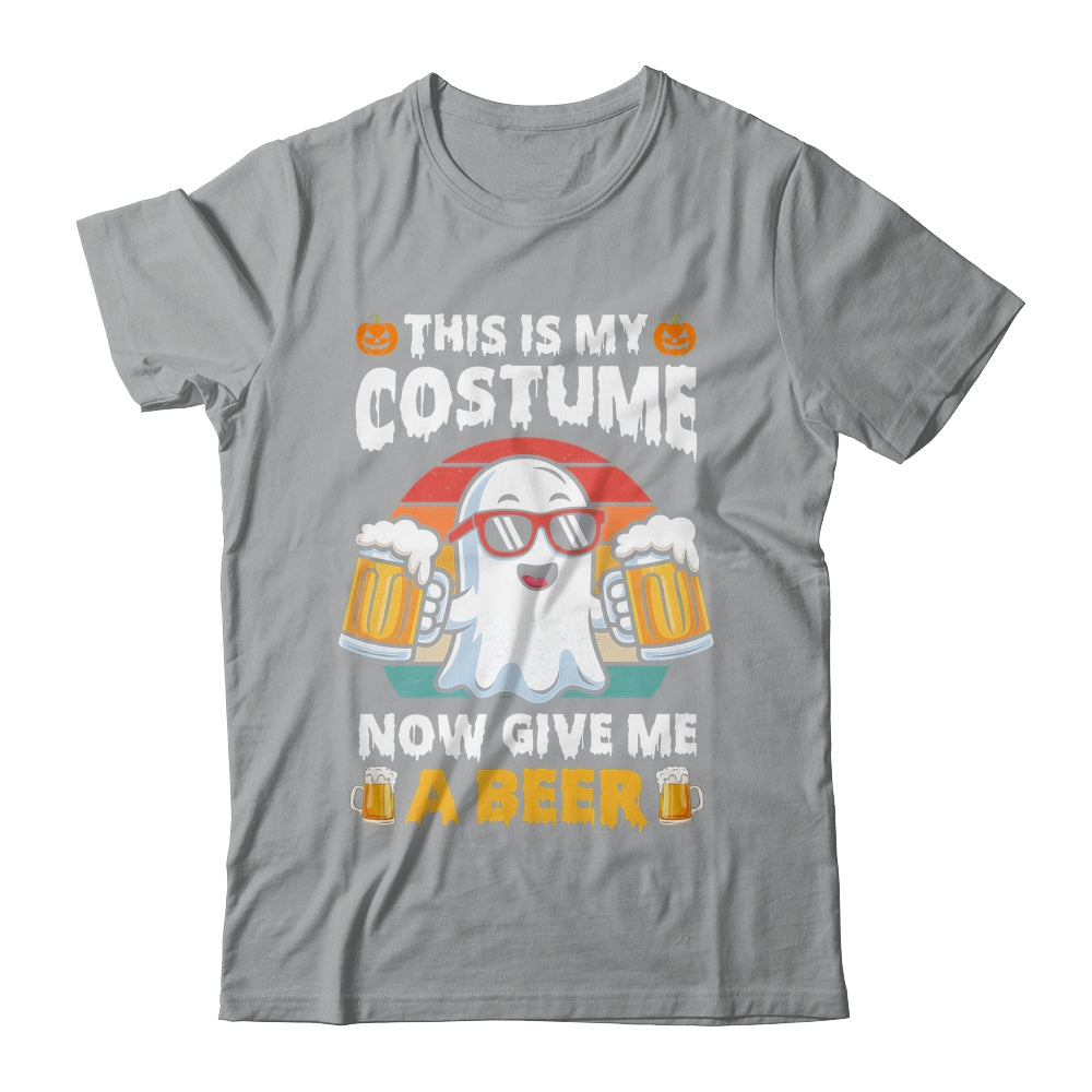 Funny Vintage Boo This Is My Halloween Costumes Adults Mens Shirt & Hoodie | siriusteestore