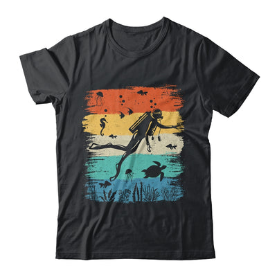 Funny Vintage Design Scuba Diving Dive Diver For Men Women Shirt & Tank Top | siriusteestore