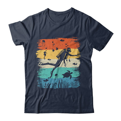 Funny Vintage Design Scuba Diving Dive Diver For Men Women Shirt & Tank Top | siriusteestore