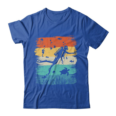 Funny Vintage Design Scuba Diving Dive Diver For Men Women Shirt & Tank Top | siriusteestore