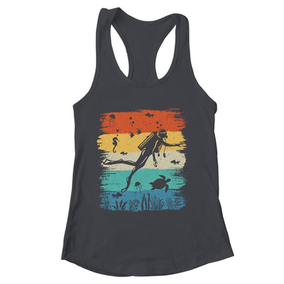 Funny Vintage Design Scuba Diving Dive Diver For Men Women Shirt & Tank Top | siriusteestore
