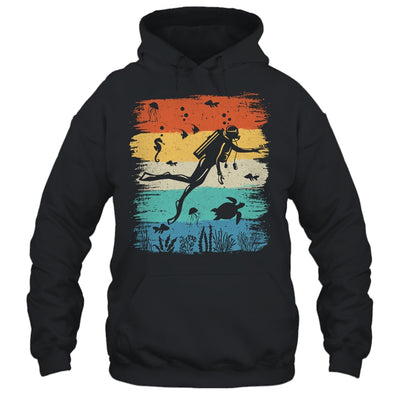 Funny Vintage Design Scuba Diving Dive Diver For Men Women Shirt & Tank Top | siriusteestore