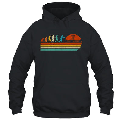 Funny Vintage Disc Golf Sport Player Evolution For Men Women Shirt & Hoodie | siriusteestore