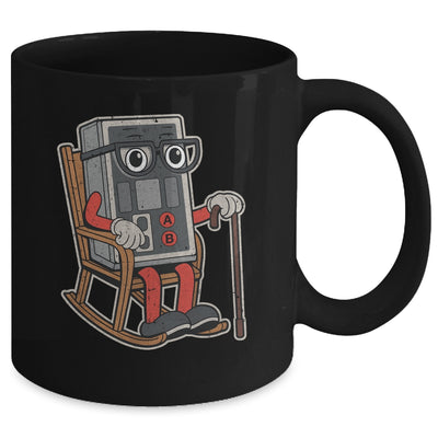 Funny Vintage Old Gamer Retro 80s 90s Video Game Old Gamer Mug | siriusteestore