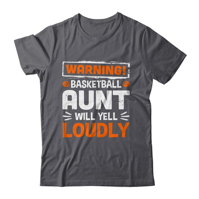 Funny Volleyball Aunt Warning Volleyball Will Yell Loudly Shirt & Tank Top | siriusteestore