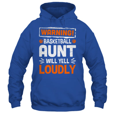 Funny Volleyball Aunt Warning Volleyball Will Yell Loudly Shirt & Tank Top | siriusteestore