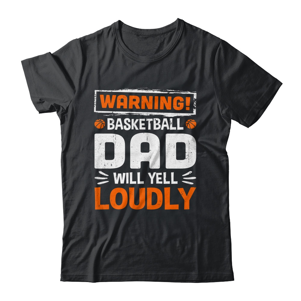 Funny Volleyball Dad Warning Volleyball Dad Will Yell Loudly Shirt & Hoodie | siriusteestore