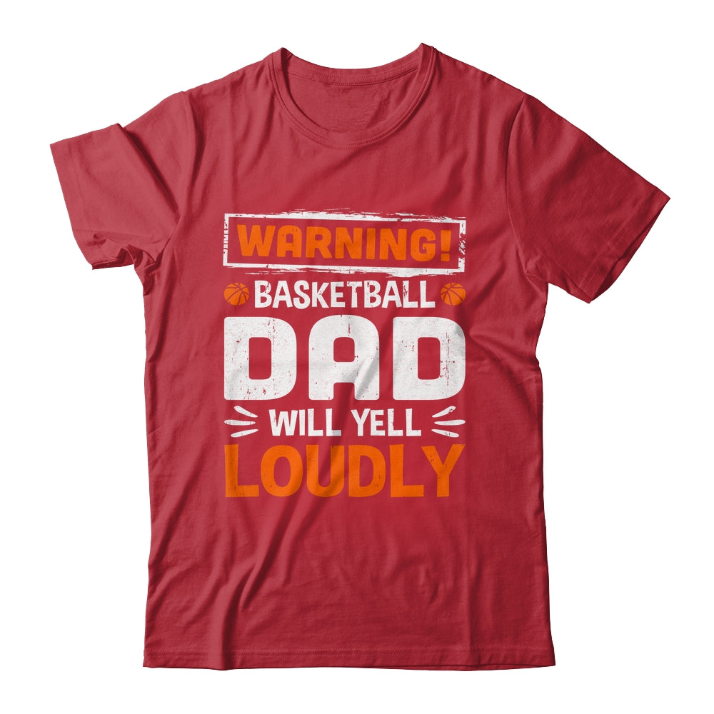 Funny Volleyball Dad Warning Volleyball Dad Will Yell Loudly Shirt & Hoodie | siriusteestore